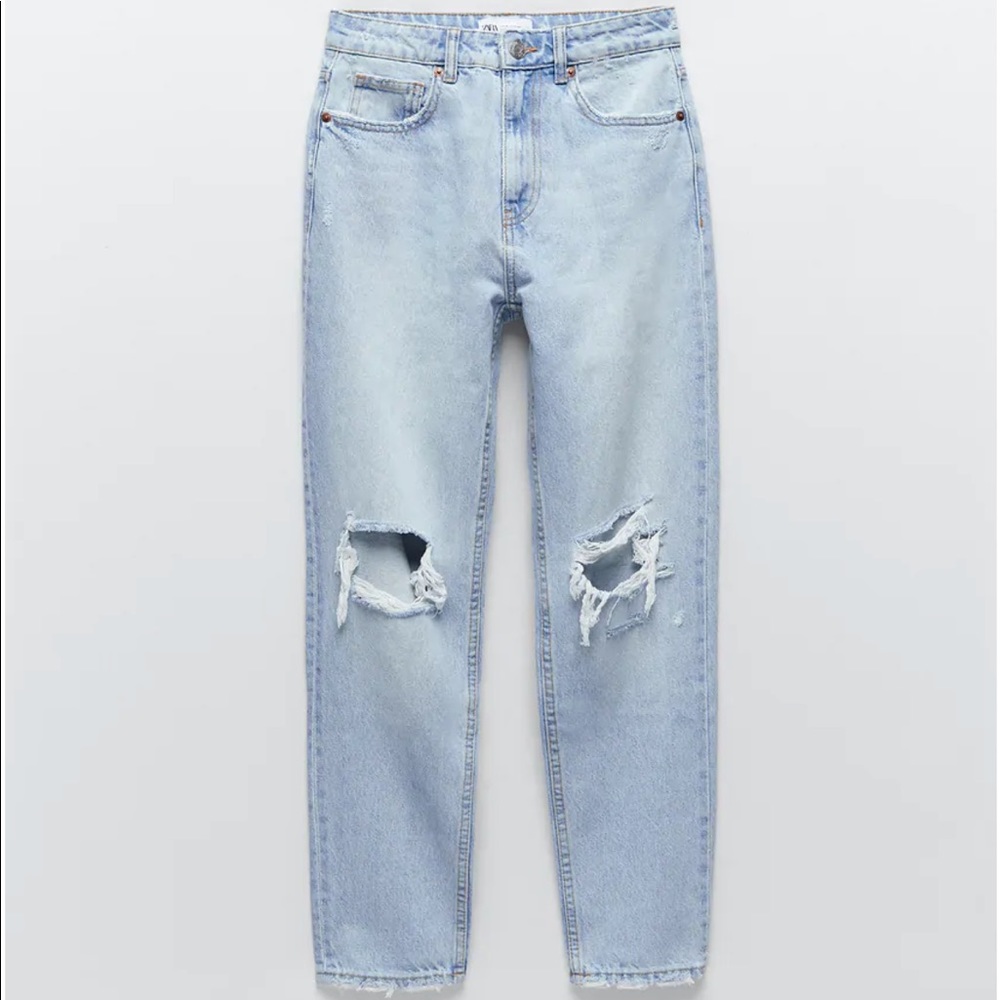 Zara Classic Mom Fit Jeans